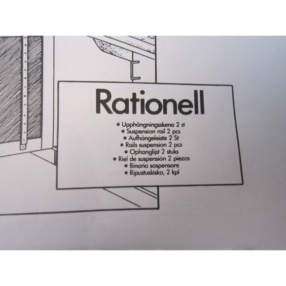 Ikea Rationell Wall Mounted Vacuum Hose Holder Gray Rack 678.659.83 - Picture 7 of 10